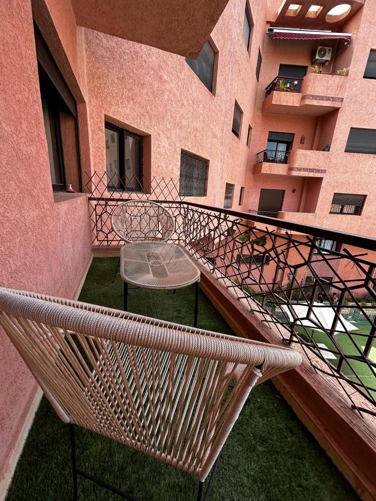 Charmant Appartement A Gueliz Marrakesz Zewnętrze zdjęcie